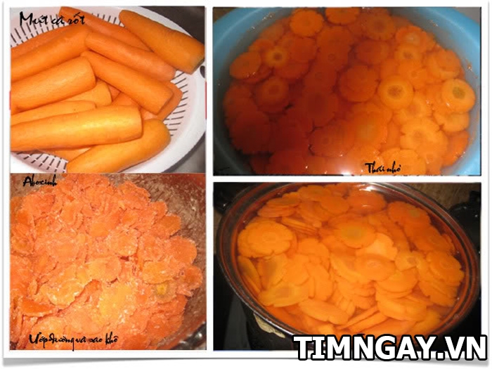 Làm mứt cà rốt có đơn giản không? Cần chuẩn bị những nguyên liệu nào? 1