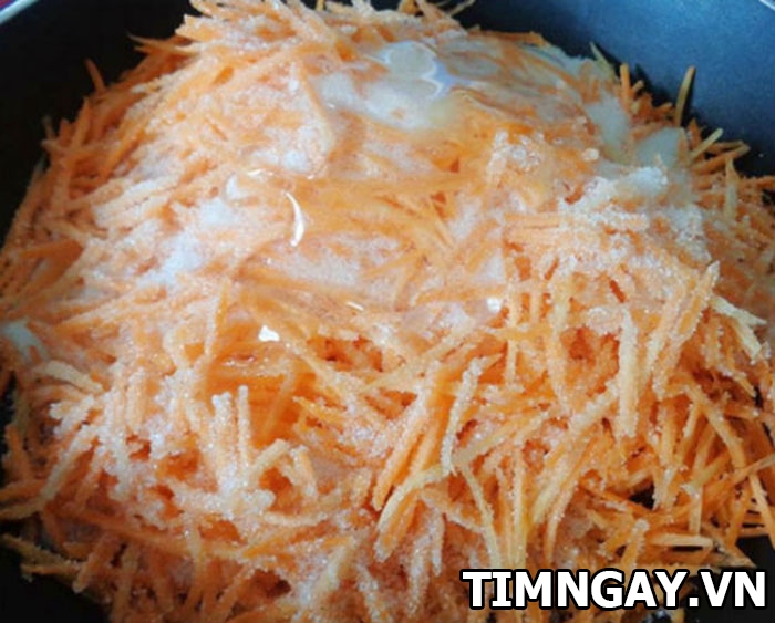 Cách làm mứt cà rốt không cần nước vôi trong vẫn giòn và ngon tuyệt 3